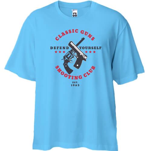 Футболка Oversize Classic Guns Shooting Club