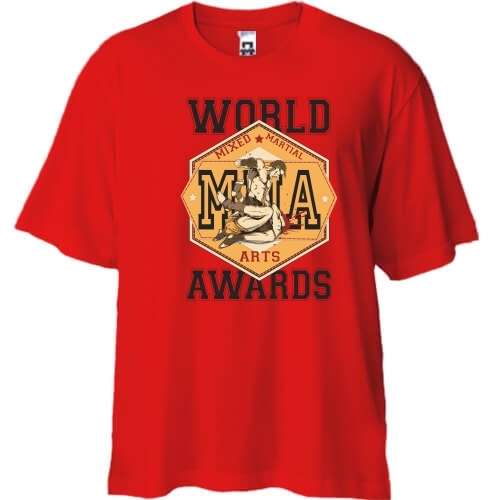Футболка Oversize world mma awards
