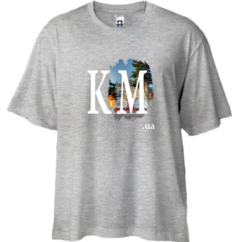 Футболка Oversize km.ua (Хмельницкий)