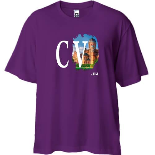 Футболка Oversize cv.ua (Черновцы)