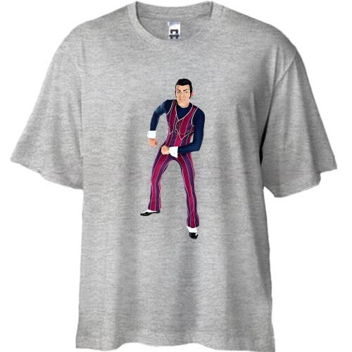 Футболка Oversize с Робби Злобным