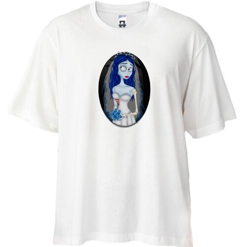 Футболка Oversize с невестой Эмили