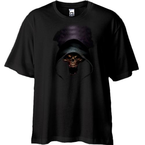 Футболка Oversize з черепом монстра (2)