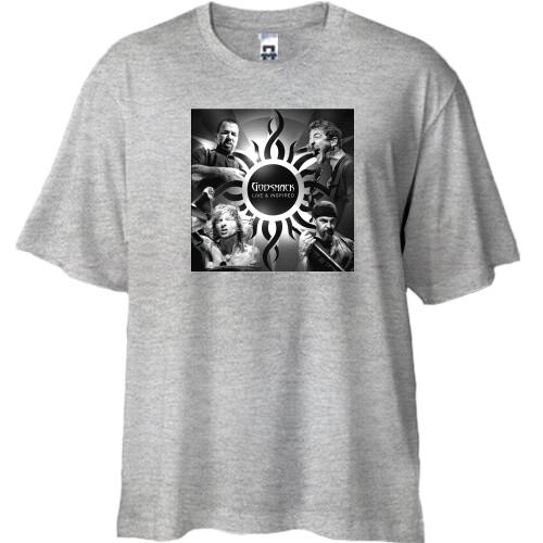 Футболка Oversize Godsmack Live and Inspired