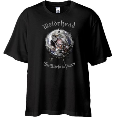 Футболка Oversize Motörhead - The Wörld Is Yours