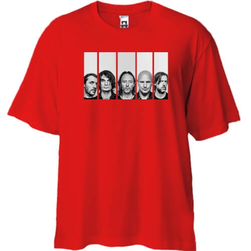 Футболка Oversize Radiohead Band (2)