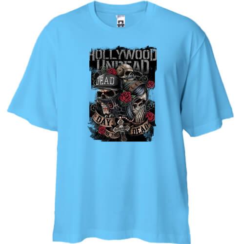 Футболка Oversize з Hollywood Undead (обложка альбому)