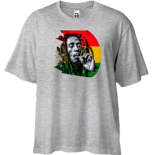Футболка Oversize з Bob Marley (2)