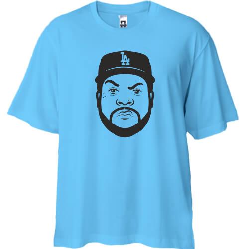 Футболка Oversize с портретом Ice Cube