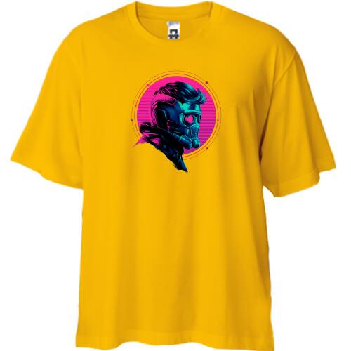 Футболка Oversize со звездным лордом