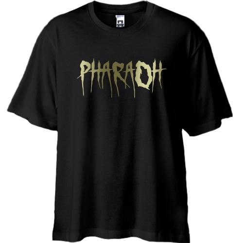 Футболка Oversize з логотипом PHARAOH