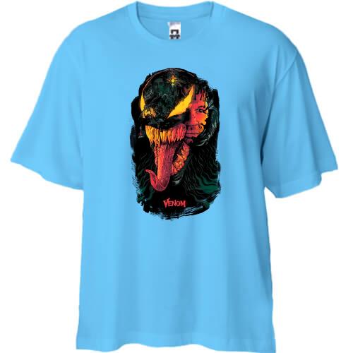 Футболка Oversize с Venom (арт)