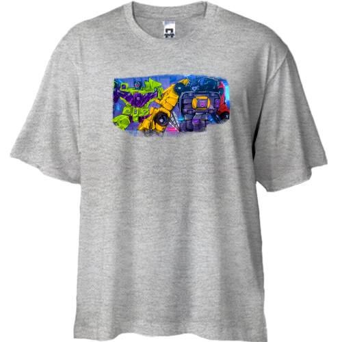 Футболка Oversize з Трансформерами