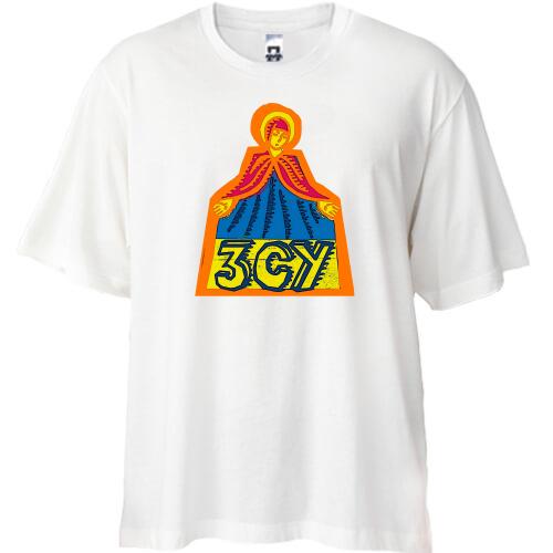 Футболка Oversize Боже храни ВСУ