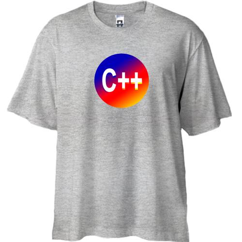 Футболка Oversize для программиста С++