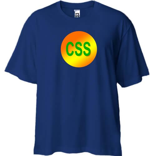 Футболка Oversize для программиста CSS