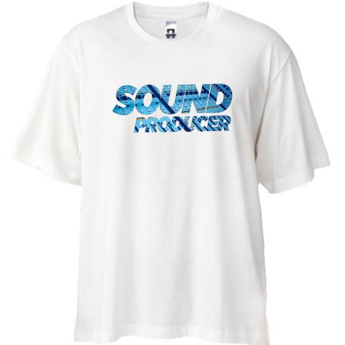 Футболка Oversize Sound Producer