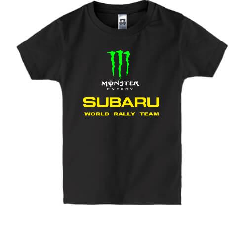 Дитяча футболка Subaru monster energy