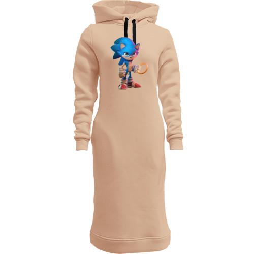 Жіноча толстовка-плаття Sonic - Just Do It