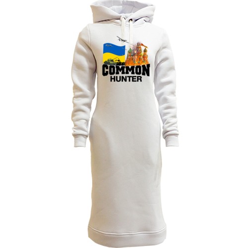 Худі сукня Common Hunter з палаючою Москвою