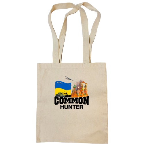 Сумка шоппер Common Hunter с горящей Москвой
