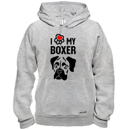 Худи I love my boxer