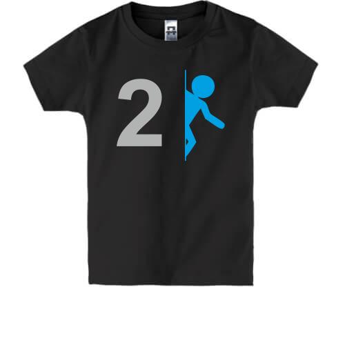 Детская футболка Portal 2