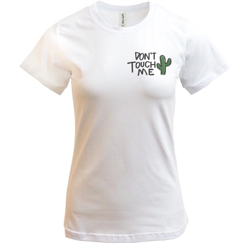 Футболка з кактусом - Don't Touch Me