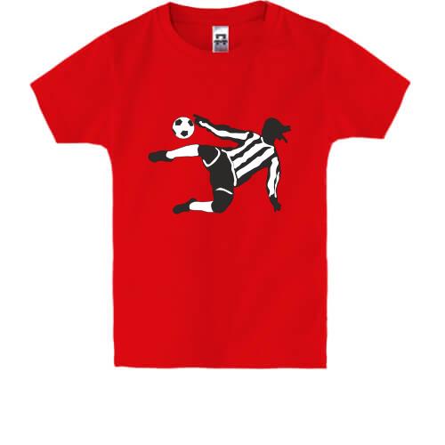 Детская футболка Футболист