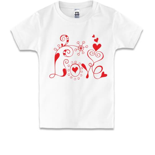 Детская футболка Love