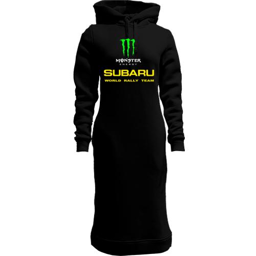 Жіночі толстовки-плаття Subaru monster energy