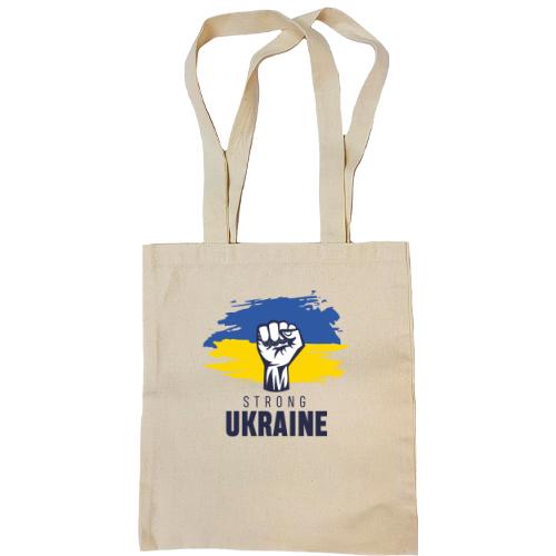 Сумка шоппер Strong Ukraine