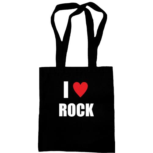 Сумка шопер  I love Rock