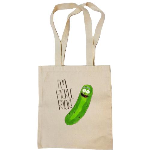 Сумка шоппер I'm pickle Rick!