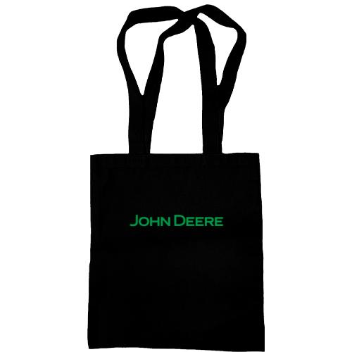 Сумка шопер John Deere (напис)