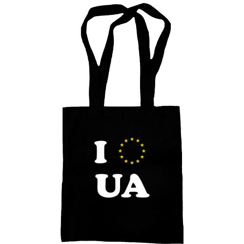 Сумка шопер Люблю Європейську Україну