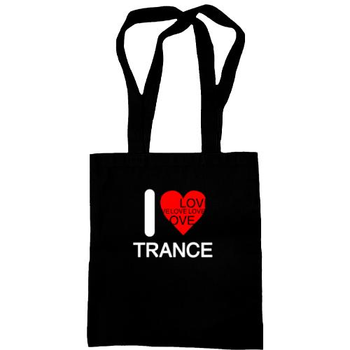 Сумка шоппер I Love Trance