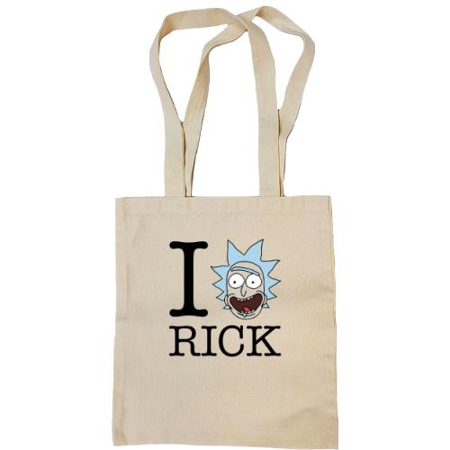 Сумка шопер Rick And Morty - I Love Rick