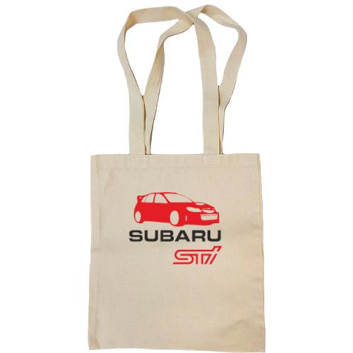 Сумка шопер Subaru sti (2)