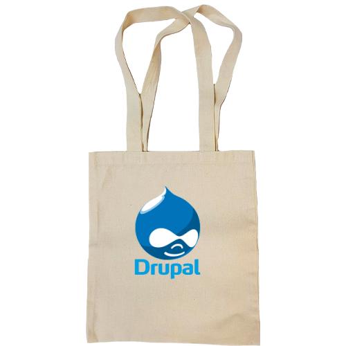 Сумка шоппер с логотипом Drupal