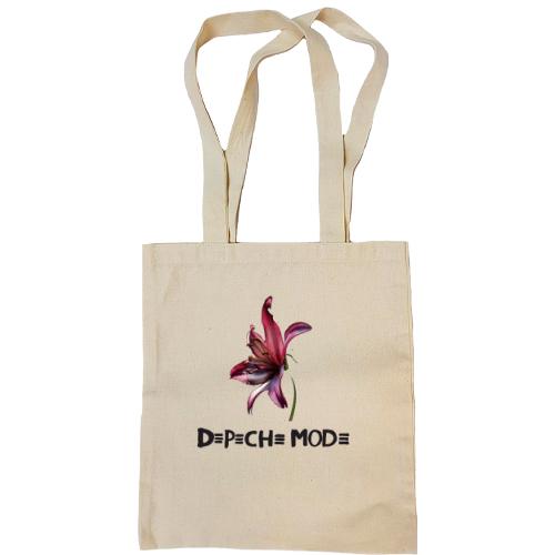 Сумка шопер Depeche Mode orchid
