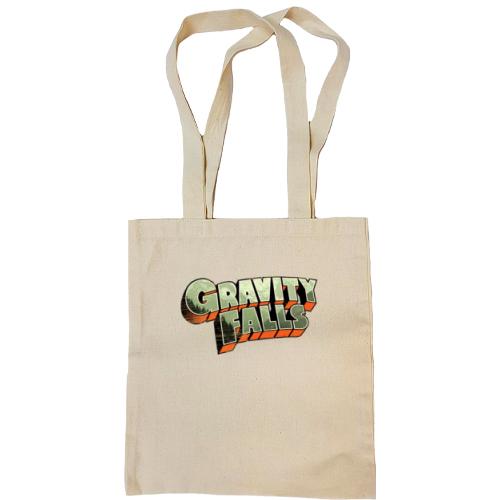 Сумка шоппер Gravity Falls лого