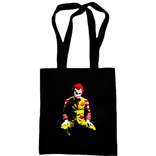 Сумка шопер Ronald McDonald Clown art