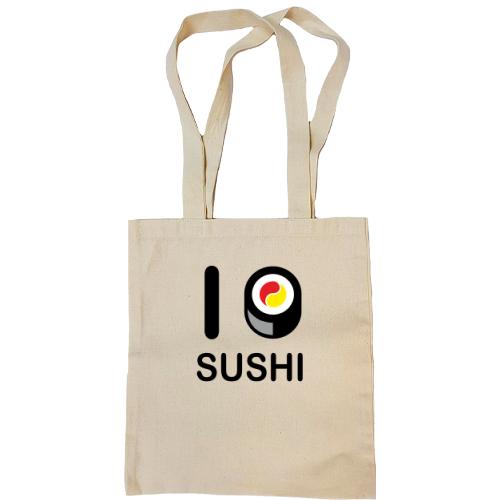 Сумка шоппер Я люблю суши