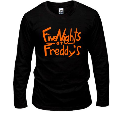 Лонгслив Five Nights at Freddy’s (надпись)