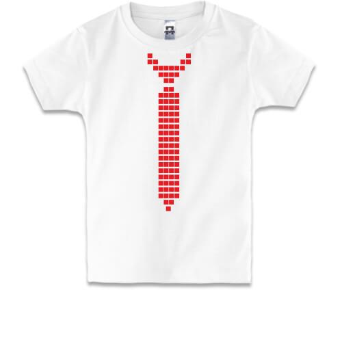 Дитяча футболка з краваткою 2
