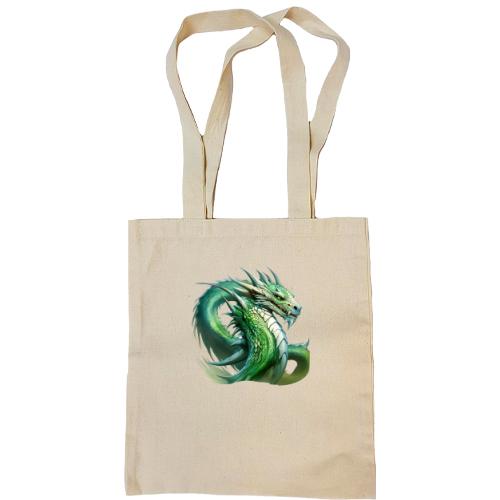 Сумка шоппер Green Dragon Art
