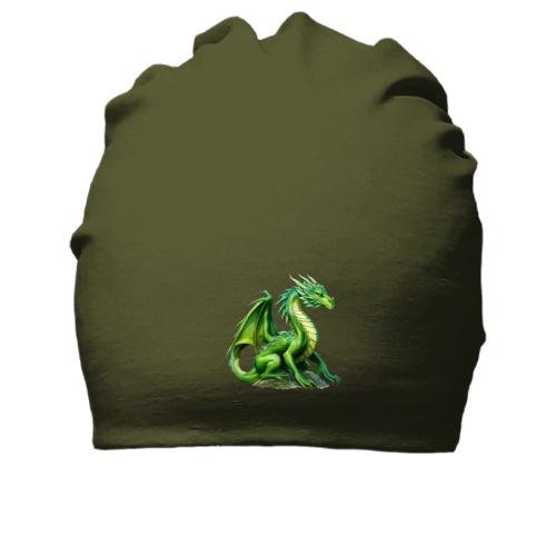 Хлопковая шапка Зеленый дракон (2)