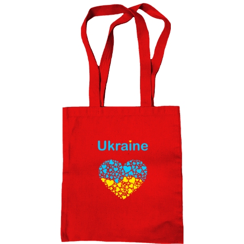 Сумка шоппер Ukraine - сердце