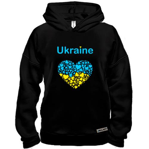 Худи BASE Ukraine - сердце